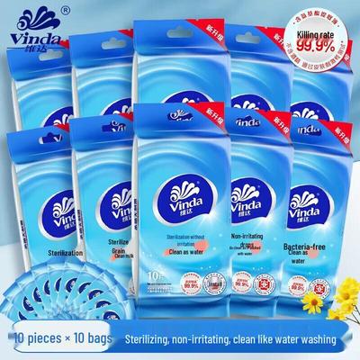 Alcohol-Free Portable Wet Wipes