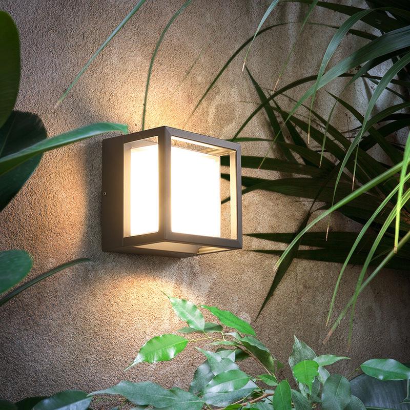 Dual-Use Waterproof Outdoor Pillar Light for Garden, Courtyard, or Gate