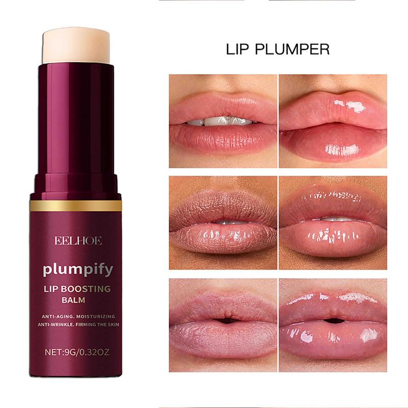 Schnell aufpolsternder Lippenbalsam Feuchtigkeitsspendend Weiche Lippen Haut aufpolsterndes Glanzöl Nicht klebrig Tägliche Pflege Maske Schönheit Make-up Kosmetik Produkte