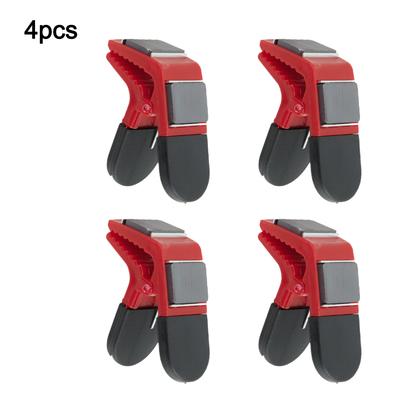 4-Piece Magnetic Paint Brush Holder Clip Can Opener DIY Home Improvement Tool (3.2cm) For Painters, Builders, And Home DIY