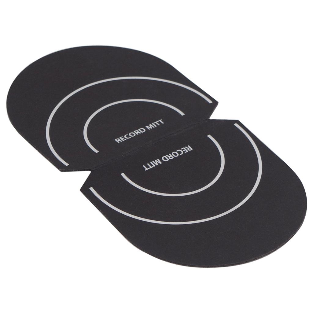 Record Mitt 2pcs Anti Static Record Cleaner Handler Protector Record Player Accessories for LP Handling and Avoiding