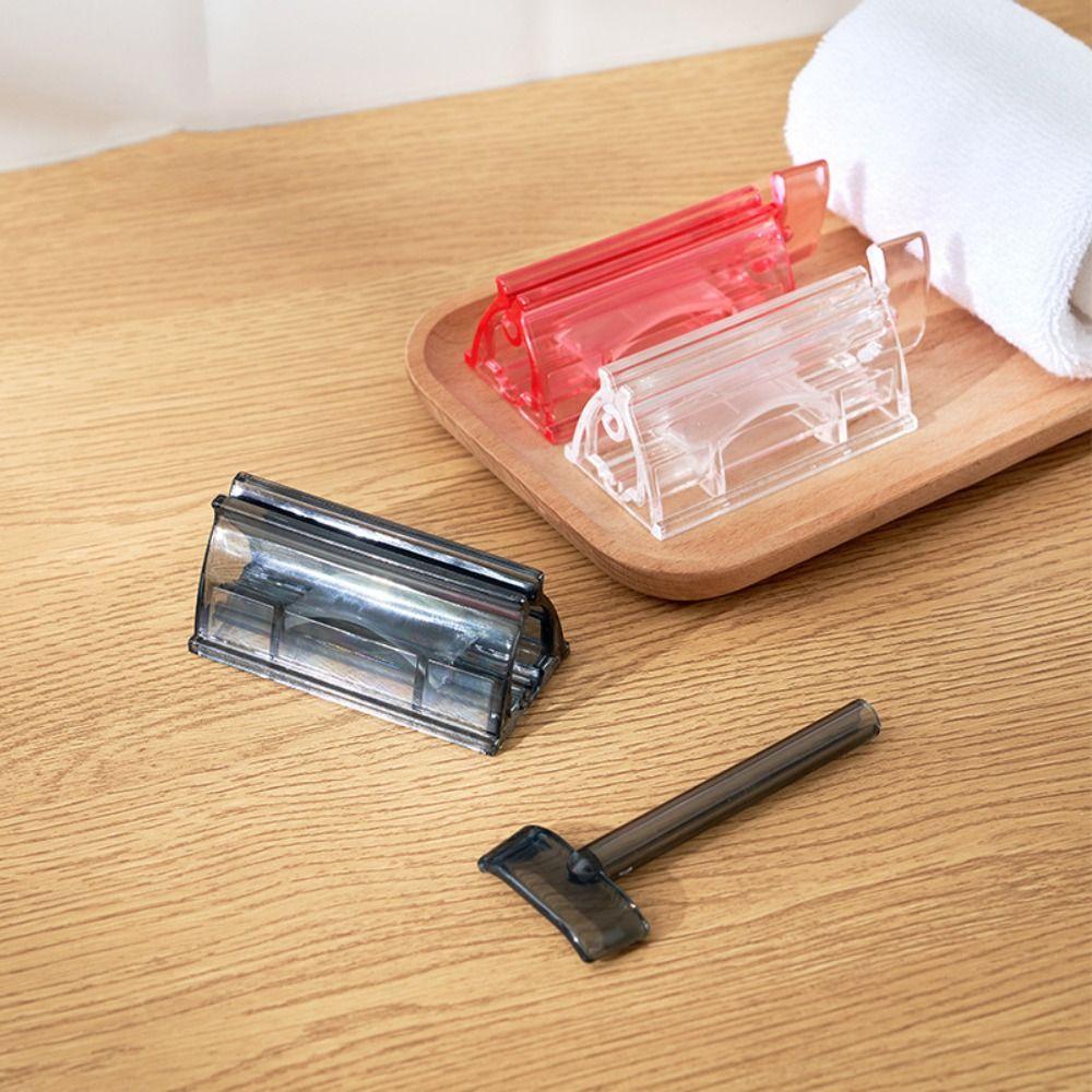 Seat Holder Squeezer Stand Dispenser Portable Toothpaste Rolling Tube Household