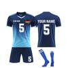 Personalised Shirts Kit Mens Girls With Name Number Custom Football Jerseys For Boys Training Suit