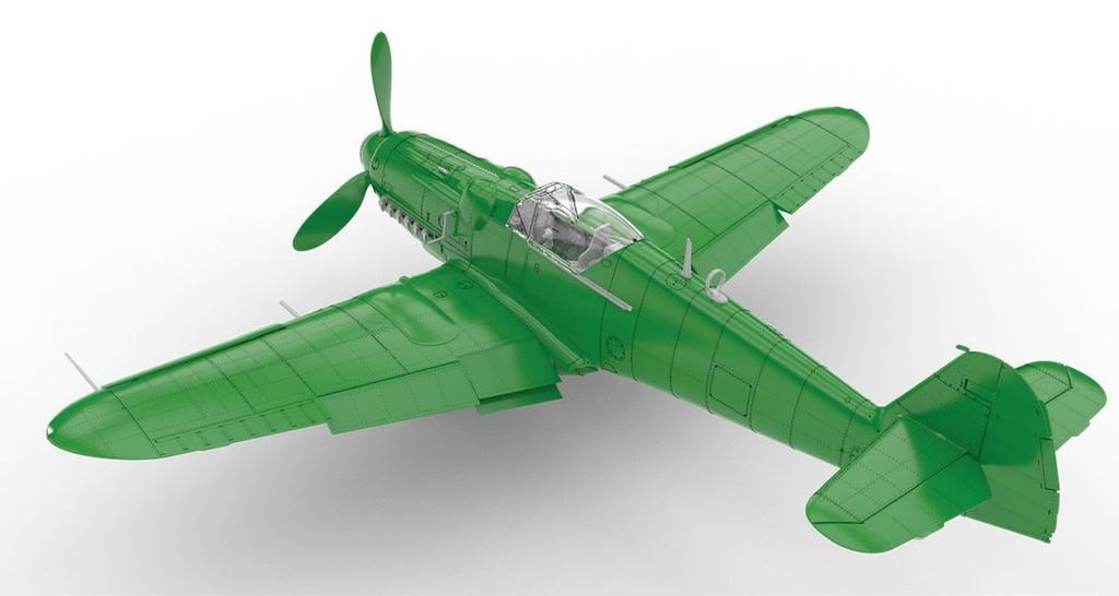 Eduard 1/48 Hybrid Edition Avia S-199 (Erla Canopy) Plastic Model Kit EDU948011 (Airplane)