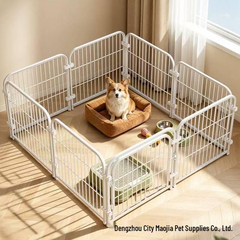 Adjustable Indoor Dog Cage and Fence for Small, Medium, and Large Dogs