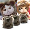 Interactive Party Funny Pet Supplies Cosplay Costume Lion Mane Wig Cap Dog Cat Cap Pet Clothes