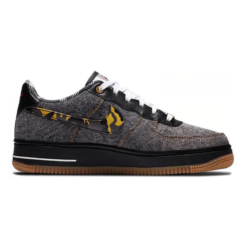 Nike Air Force 1 Low Remix Black GS Sneakers DB1976-001