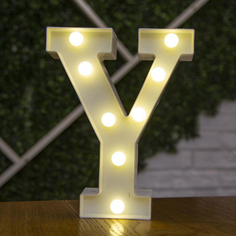 Large Led Light Emitting Alphanumeric Love Standing Sign Decoration For Party Themes And Indoor Decor