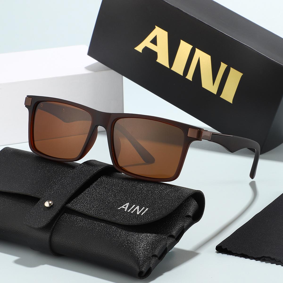 Men s European American Retro Polarized Sunglasses Fashionable Summer UV Protection Sun Shading Versatile Trendy Eyewea