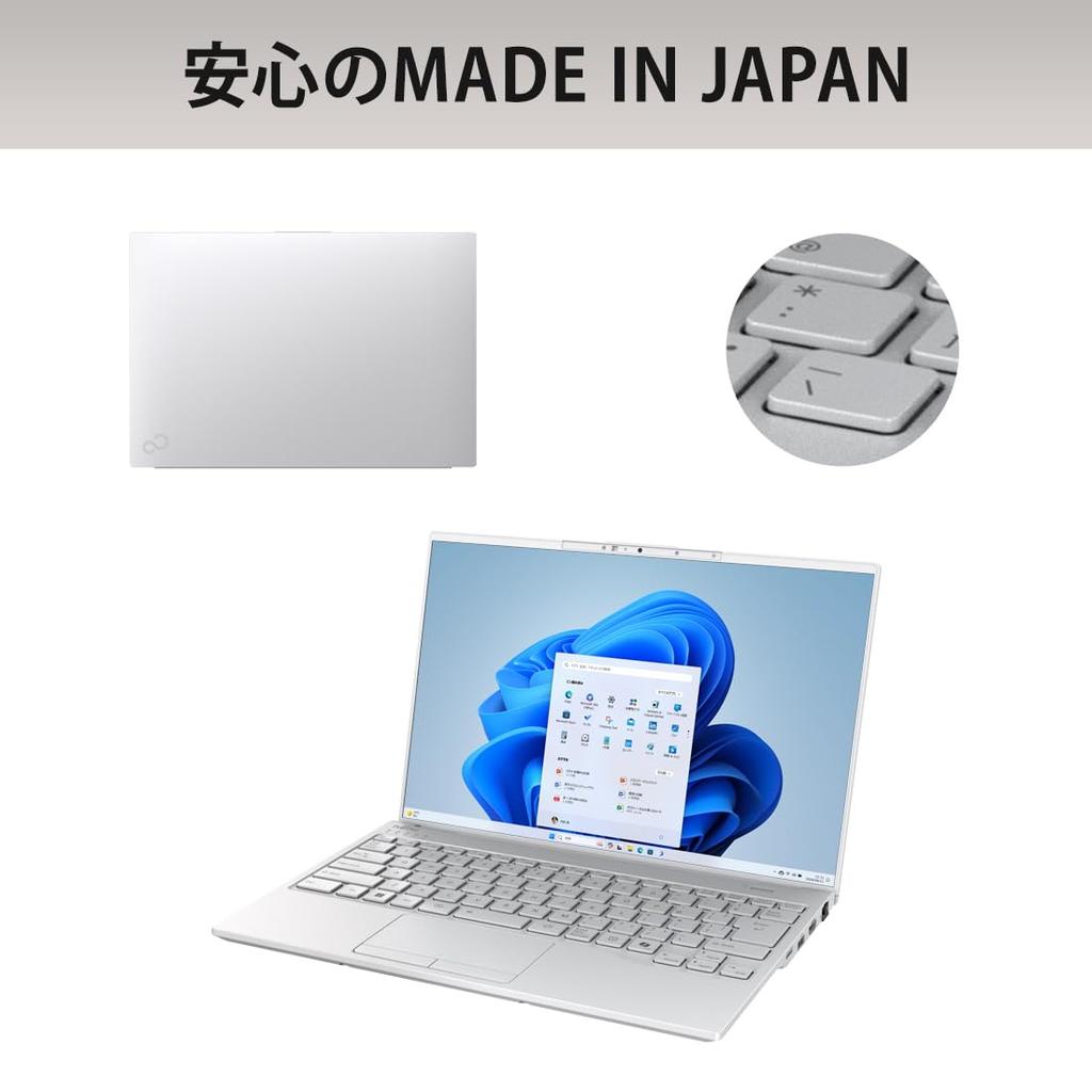Fujitsu FMV LIFEBOOK Made in Japan Core 8GB 256GB No UH WU2/J Laptop, (Win 11, 14.0-inch, i5, RAM, SSD, Office), Series, AZ_WU2J_Z769