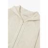 VOV Angora Blend Hooded Zip Cardigan  7156150100 