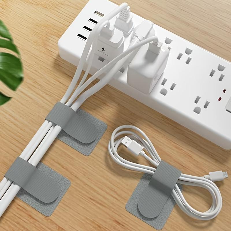 50Pcs Self-Adhesive Cable Clips, Wall-Mounted Cable Organizer, Computer Cable Clips, Network Cable Organizer