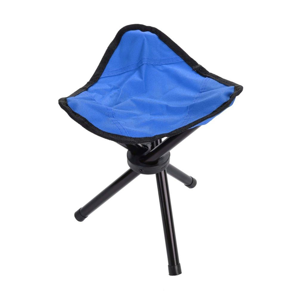 3 Legs Camping Stool with Carry Strap Outdoor Chair Portable Tripod Chair  Outdoor Camping