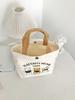 New Women's Portable Canvas Lunch & Gift Handbag for Students