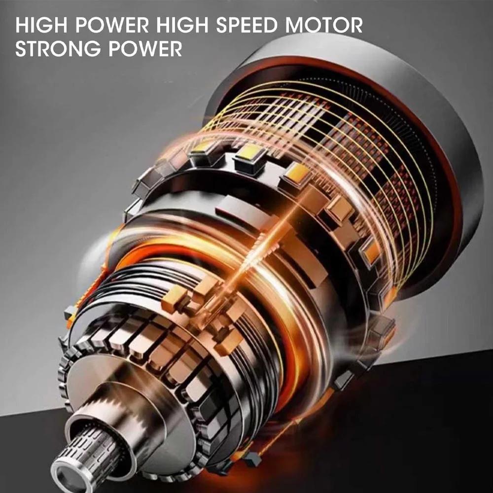 2-in-1 Air Blower Cordless Electric Air Blower 21V Rechargeable High Quality Powerful Vehicle Mounted Dust Collector Power Tools