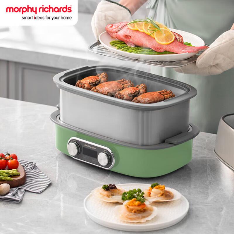 Morphy Richards MR1168 12L Multi-functional Electric Steamer CN plug (adapter included)