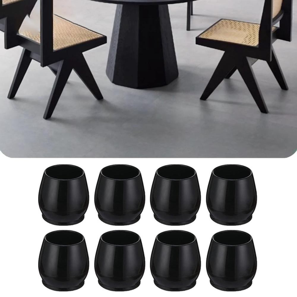 

8Pcs Chair Leg Covers for 15-20mm Furniture Legs Caps Non-Slip Noise Reducing Felt Protectors Wear-Resistant