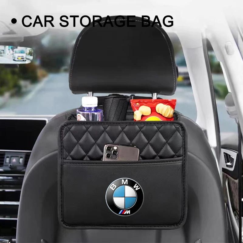 Auto Styling Aufbewahrungsbox Tasche Organizer Aufkleber Zubehör für BMW M E46 E39 E53 E36 F22 E87 E90 E91 E92 X5 X6 1 3 5 7 Serie