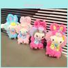 Sanrio My Melody Plush Keychain With Pp Cotton Filling For Easter Decor And Gift