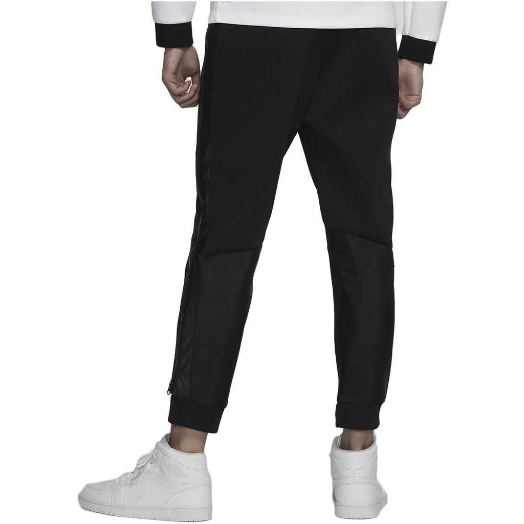 Jordan Engineered Letter Print Elastic Waist Sports Pants Men bottoms Black AT9784-010