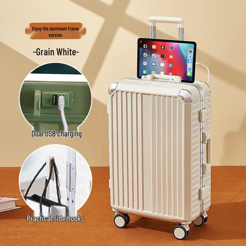 Xiaoyan Aluminum Frame Travel Suitcase