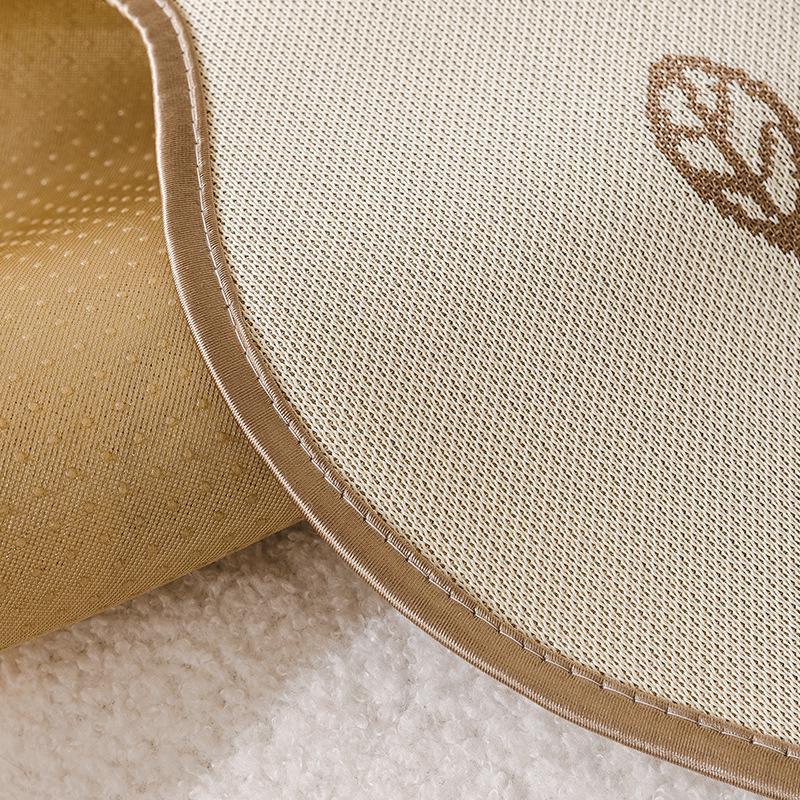 Special-Shaped Ice Silk Sofa Cushion  New Summer Mat Leather Sofa Seat Cushion Non-Slip Four-Season Universal Sofa Cover