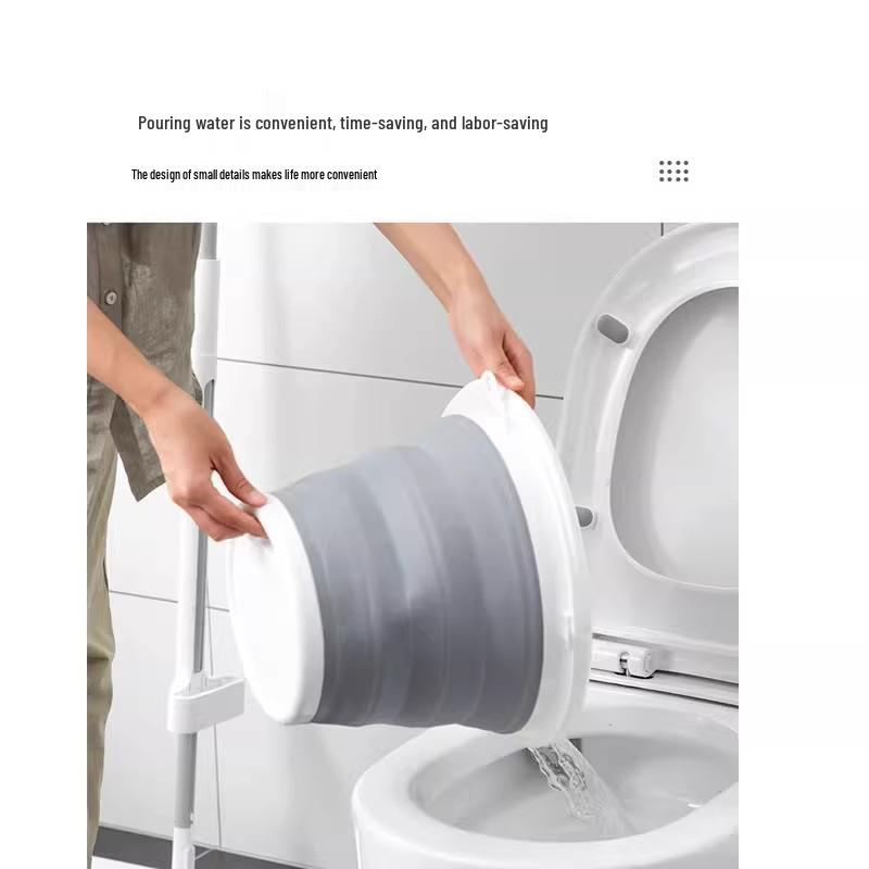 TikTok Trend: Portable Foldable Bucket for Travel & Outdoor Use