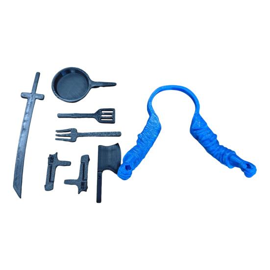 

Напечатанные на 3D-принтере куриные руки, реквизит для наряжания, чтобы надевать на кур, куриные руки, игрушка на шею, аксессуары фигурки солдатика для креативных подарков, косплей-развлечений B