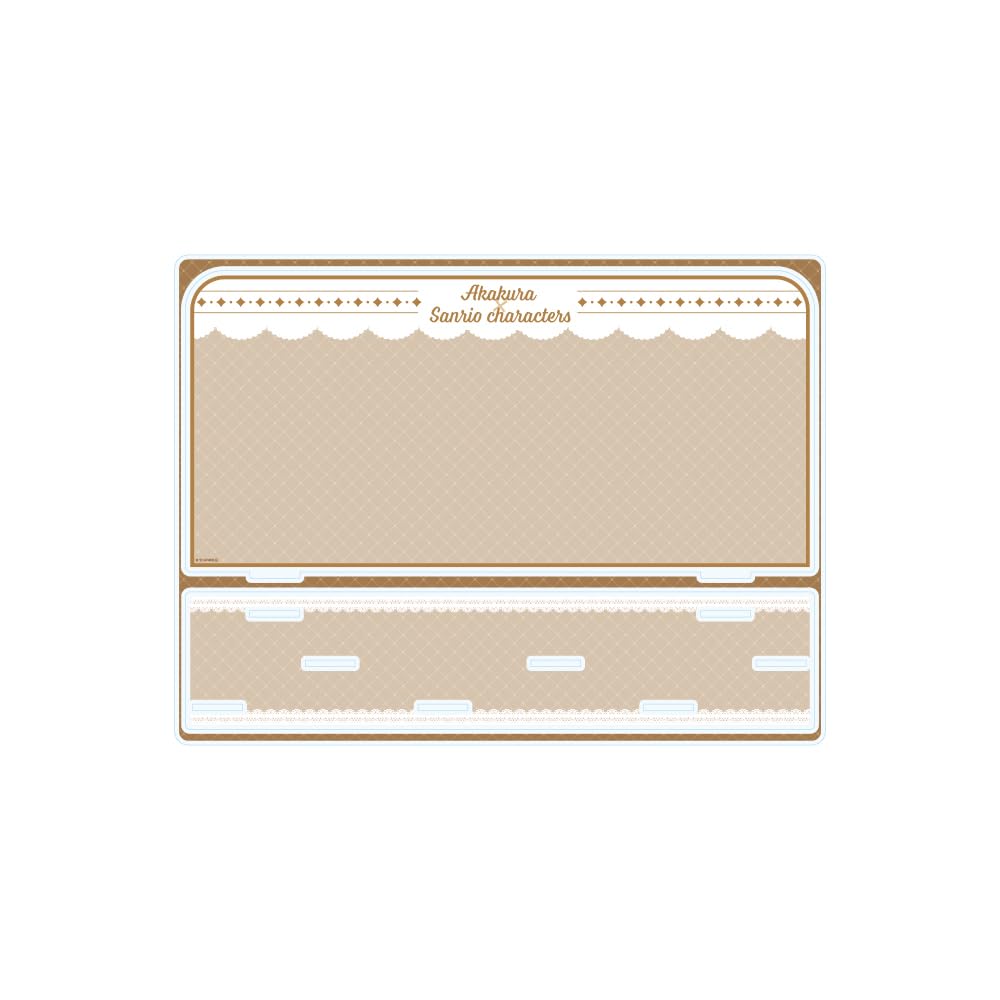 

Акакура x Персонажи Sanrio 01 Дизайн логотипа [Иллюстрация для коллаборации] Премиальная акриловая диорамная пластина