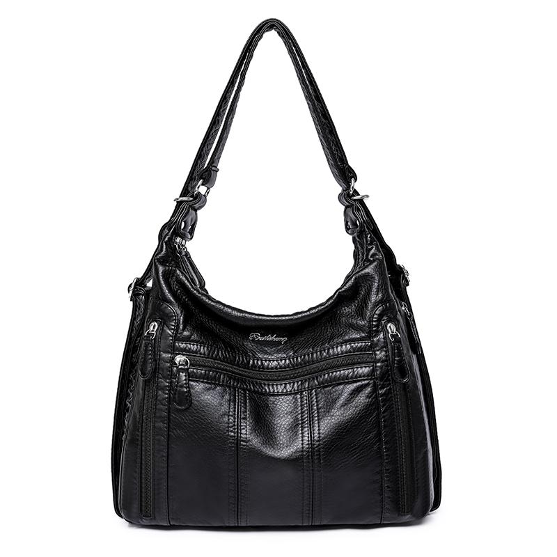 2023 große Kapazität Frauen Handtasche Damen Pu Leder Umhängetasche Weibliche Multifunktions Tote Schulter Taschen Rosa Sac EIN Haupt Femme