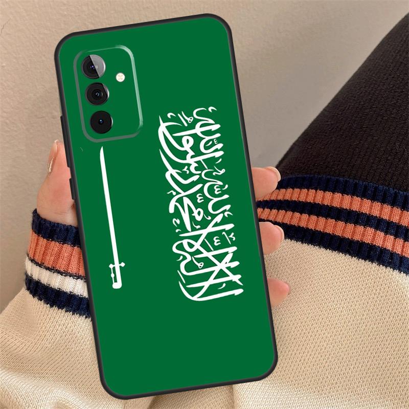 Kingdom of Saudi Arabia Flag Case For Samsung Galaxy A55 A35 A33 A53 A13 A23 A17 A06 A16 A56 A36 A54 A34 A14 A52 A32 A15