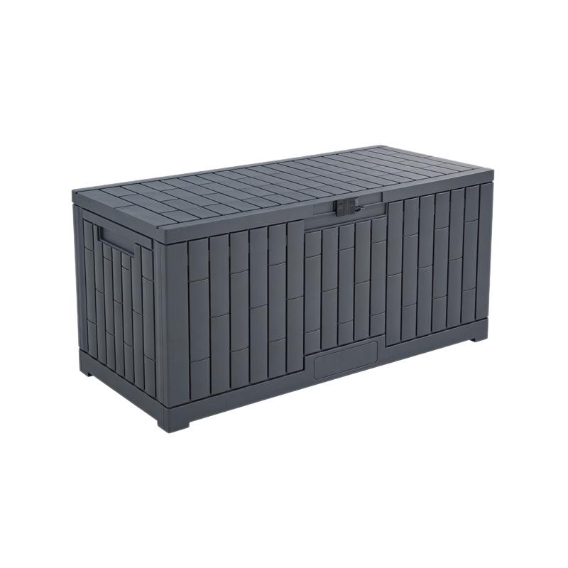 Outdoor Garden Plastic Storage Box - Waterproof & Wear-Resistant Cabinet Organizer
