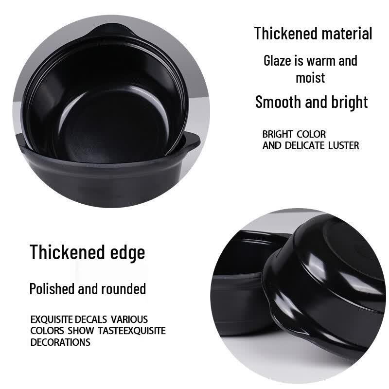 Melamine Double-Handle Rice & Casserole Bowl