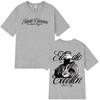 Rapper Eladio Carrión Sauce Boyz Tour 2026 Album T Shirt Men Women Vintage Tshirt Shortsleeved Hiphop Punk Tshirt Streetwear