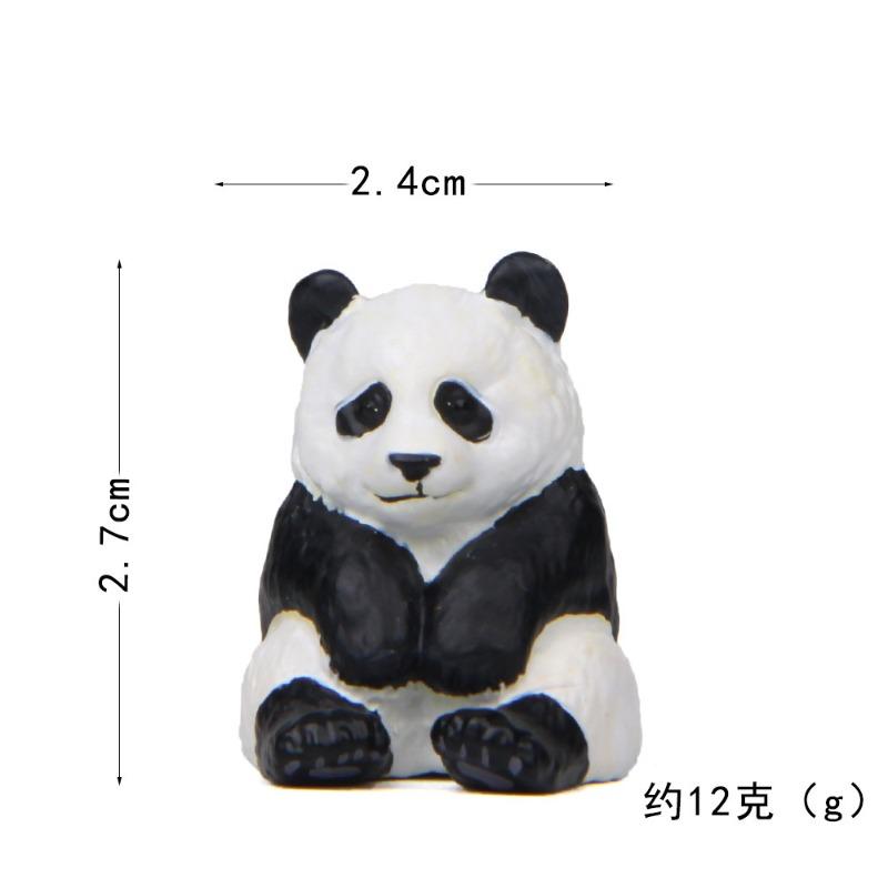 Cute Panda Life, Multi-shaped Creative and Fresh Figurines, Micro-landscape Baking and Landscaping Figurines, Decorative Items