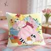 CCandy Candy Anime Cushion Cover Square Short Plush Pillow Case Living Room Sofa Home Decor Funda X