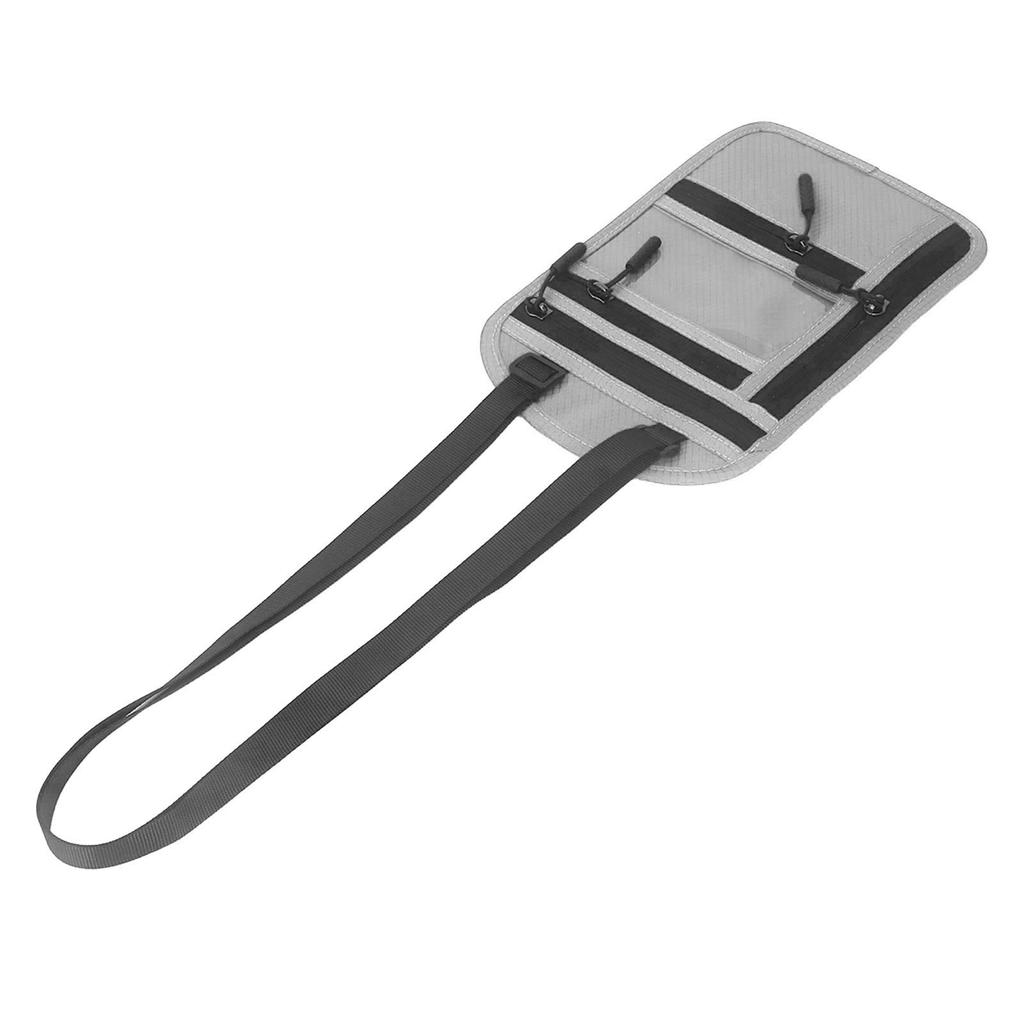 Halsgeldbörse Leichtgewicht Reisehals-Passhalter-Geldbörse Multifunktionale Blockierende Versteck-Hals-