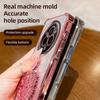 KEYSION Shockproof Plating Phone Case for Realme 14 Pro 5G Clear TPU Glitter Jewelled Swan Kickstand Back Cover for OPPO Realme 14 Pro+ 5G