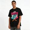 Personalized Mason 67 Baseball Drizzle Print Casual Top Pure Cotton T-shirt