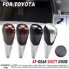 Automatic Gear Shift Knob Leather Shifter Lever Stick For Toyota Camry 2007 2008-2013 Toyota Avalon 2008 2009 2010 2011 2012