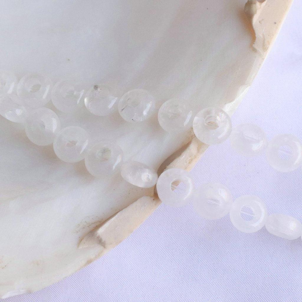 10mm Hollow Round Spacer Beads for DIY Jewelry Crafting