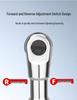 Gaobao Pneumatic Ratchet Wrench: 1/2'' & 3/8'' Drives, Right Angle Air Torque Tool for Auto Repair