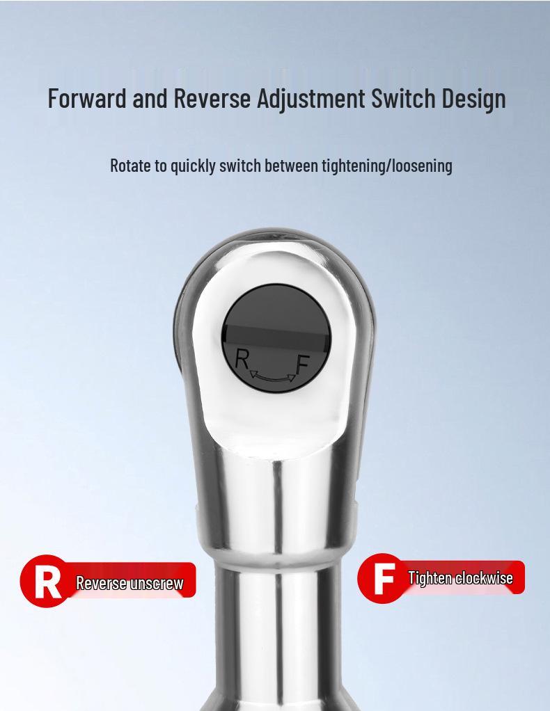 Gaobao Pneumatic Ratchet Wrench: 1/2'' & 3/8'' Drives, Right Angle Air Torque Tool for Auto Repair