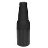 Vacuum Double Wall Stainless Steel Can Insulation and Cold Storage Tank with Bottle Opener Black