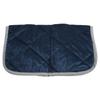 Pet Warm Pad Cat Heat Mat Dog Sleeping Bed Mat Cushion Skidproof for Home Winter Dark Blue with Grey Trimming L
