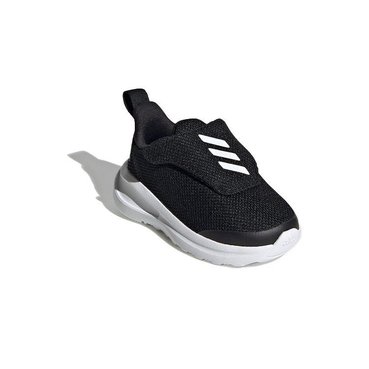 adidas Hook and Loop Breathable Low Top Toddler Shoes Black Infant And Toddler FY3061