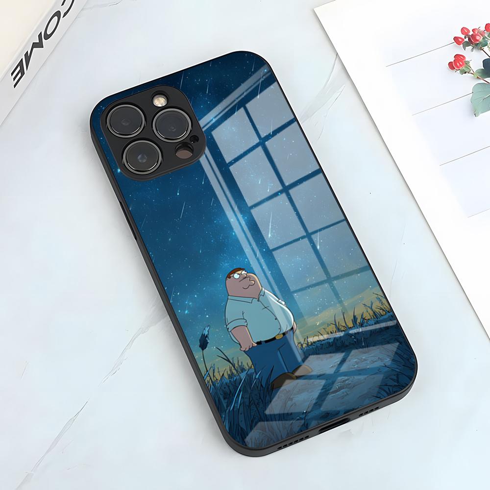 F-Familie Lustiger Kerl Handyhülle Für IPhone 17 Pro Max 15 Pro 16 14 Plus 12 13 Mini 11 Pro Stoßfeste Glasabdeckung