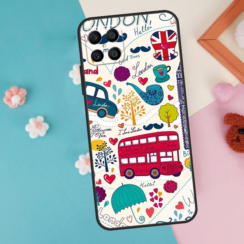

Лондонский Автобус Англия Биг Бен Чехол Для Honor 200 Pro 50 70 90 X9a X8a X8 X9 X8b X9c X9b Honor Magic 7 Pro 5 6 Lite Чехол Honor 90 Lite
