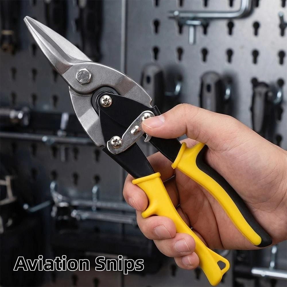 Multi-functional Metal Sheet Shear Anti Slip Handle Wire Cutters  Electrician Tools