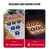 6PCs Solar Tea Light Led Candles Flameless Outdoor Waterproof Solar Tea Lights Rechargeable Candles for Party Garden Home Decor